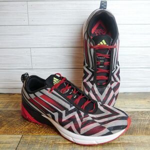 Adidas Men's Size 10 Sneakers Lite Strike Striped Athletic Basketball